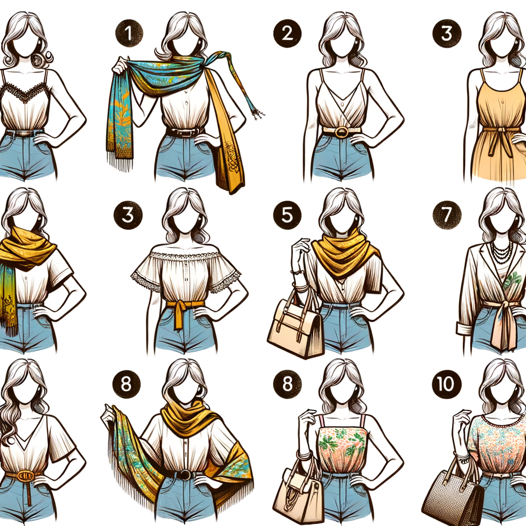 Il foulard è un accessorio versatile che può aggiungere un tocco di eleganza e personalità a qualsiasi outfit.